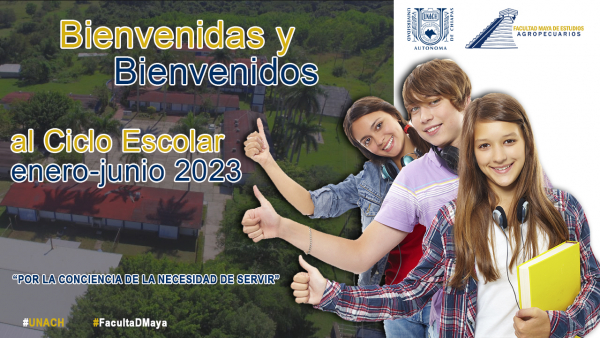 Bienvenida al Ciclo Escolar enero-junio 2023