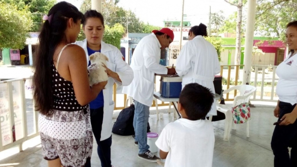 Participación en la Semana Nacional de Vacunación Antirrábica Canina y Felina